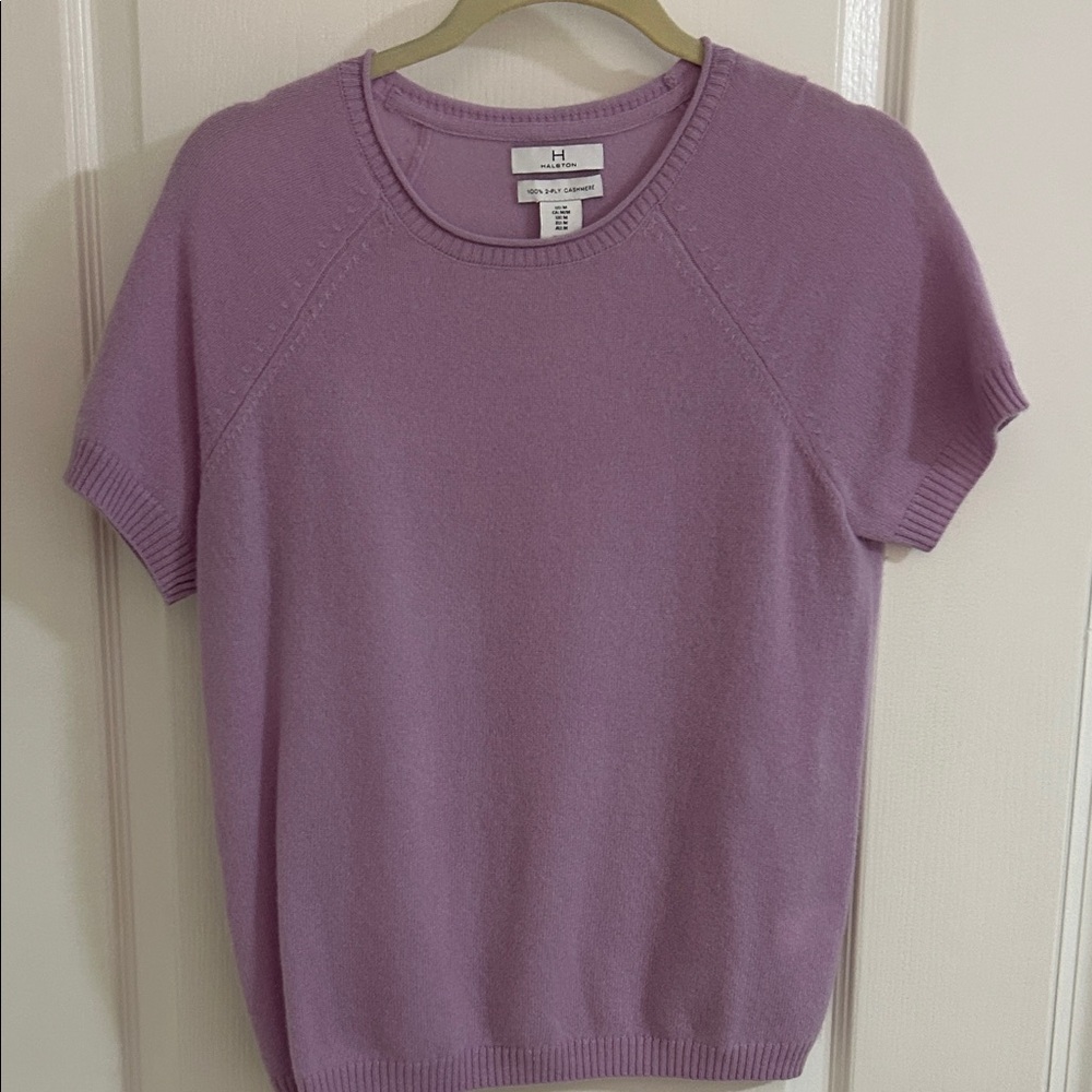 Halston Heritage Purple Sweater
